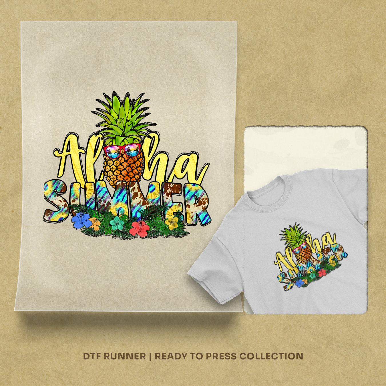 Aloha Beaches Dtf Transfers