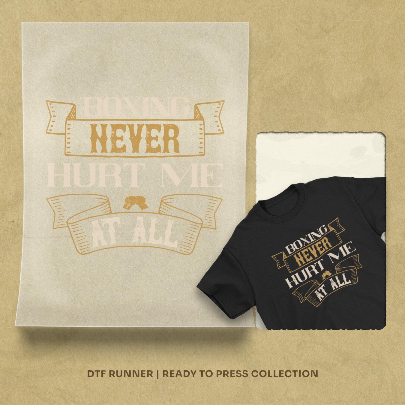 Boxing Never Hurt Me At All Order direct to film transfer