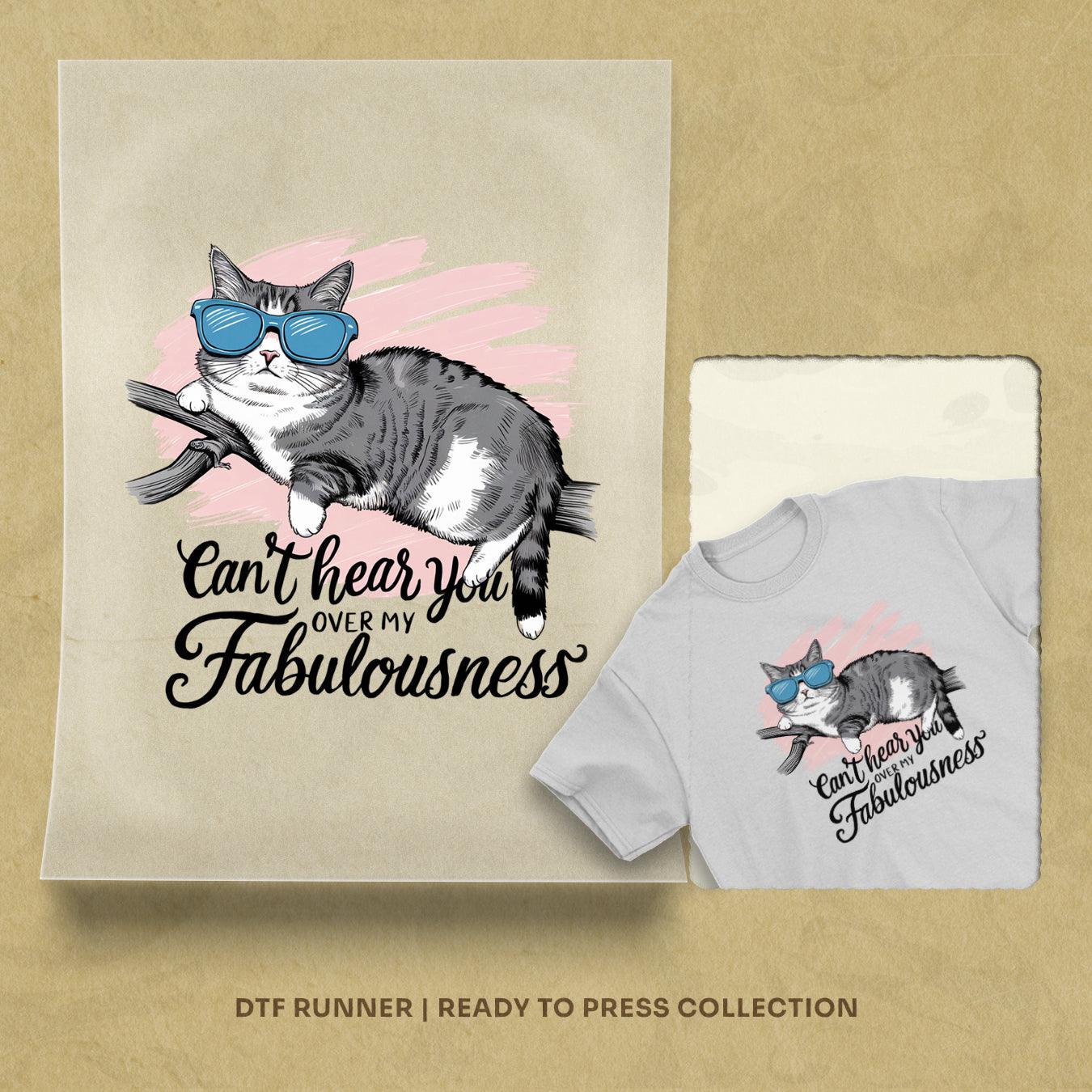 Can't Hear You dtf transfers