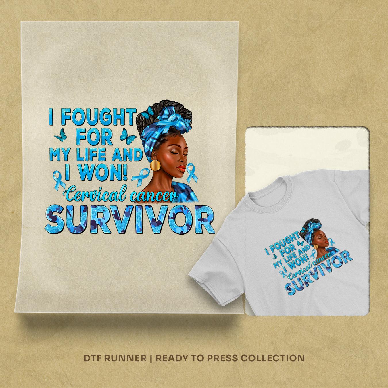 Cervical Cancer Survivor Black Woman direct to film transfers