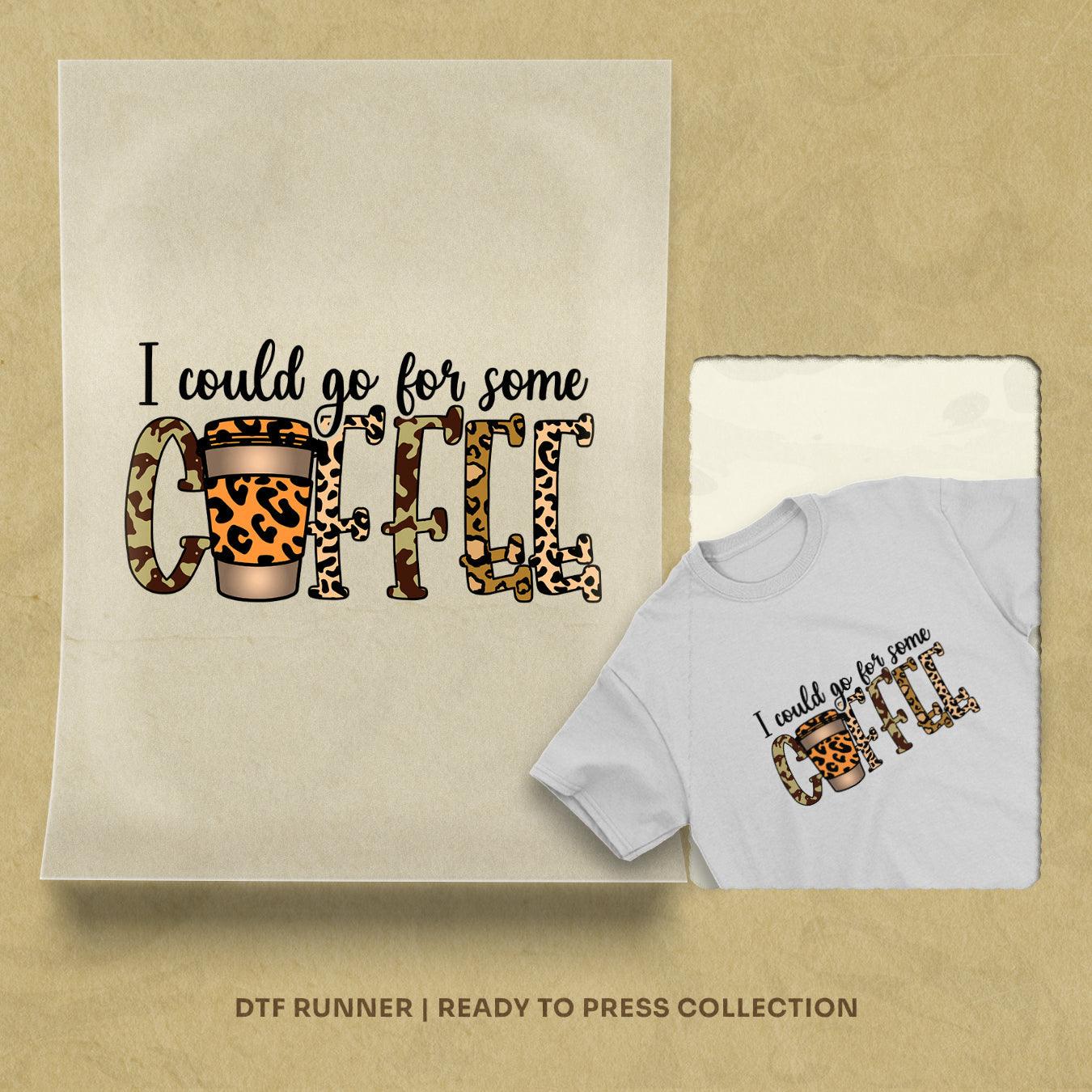 Coffee direct to film transfers