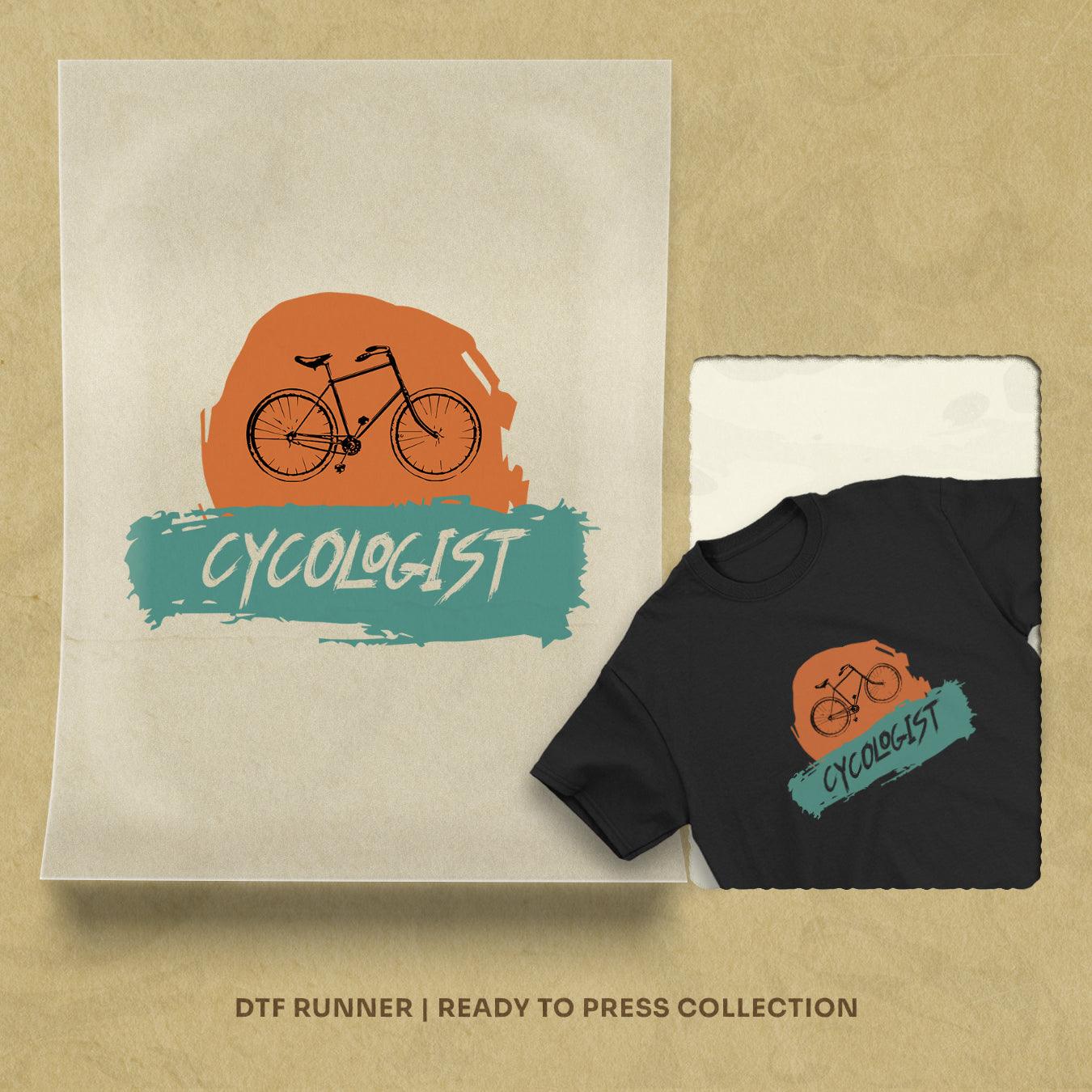 Cycologist dtf prints