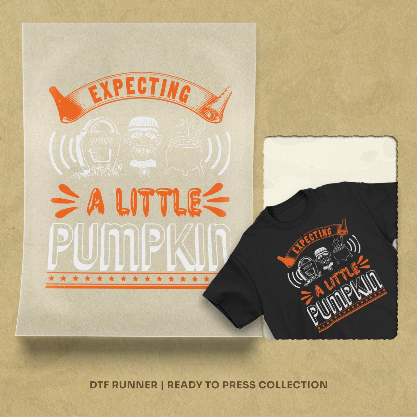 Expecting A Little Pumpkin Dtf Transfer Sheet