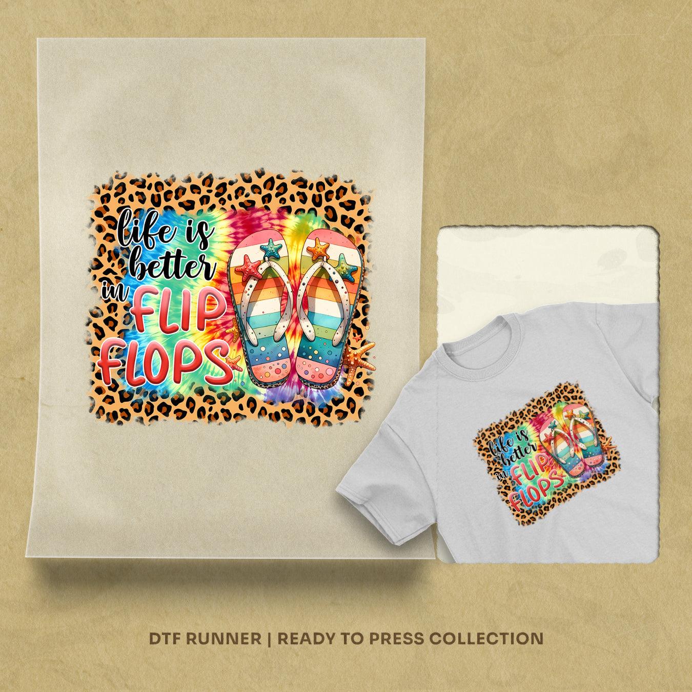 Flip Flops Summer Dtf Transfer