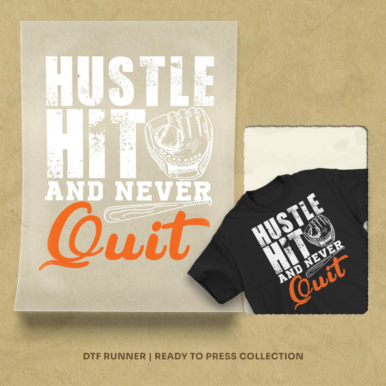 Hustle Hit dtf transfer