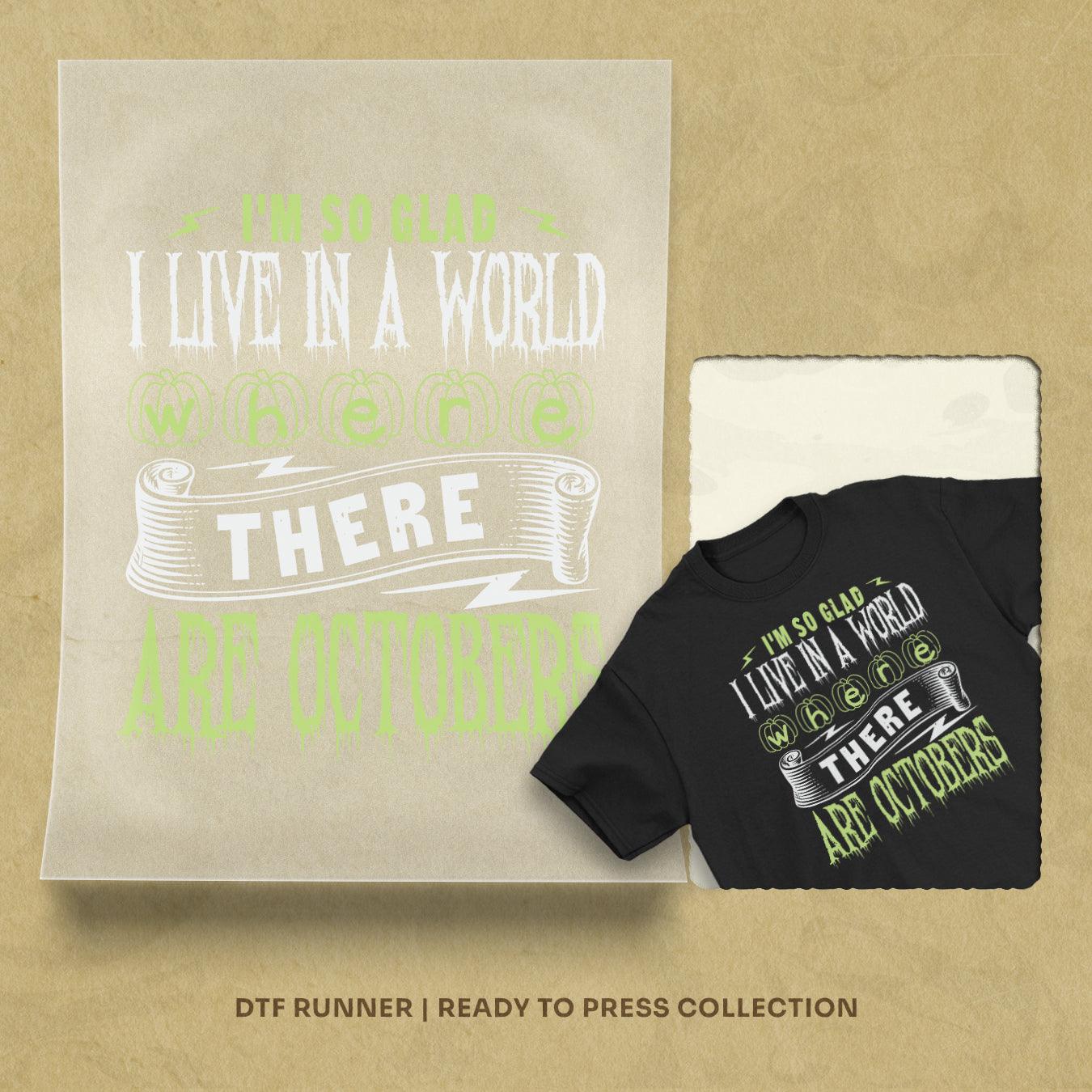 I Never Met A Pumkin Dtf Transfer Sheet