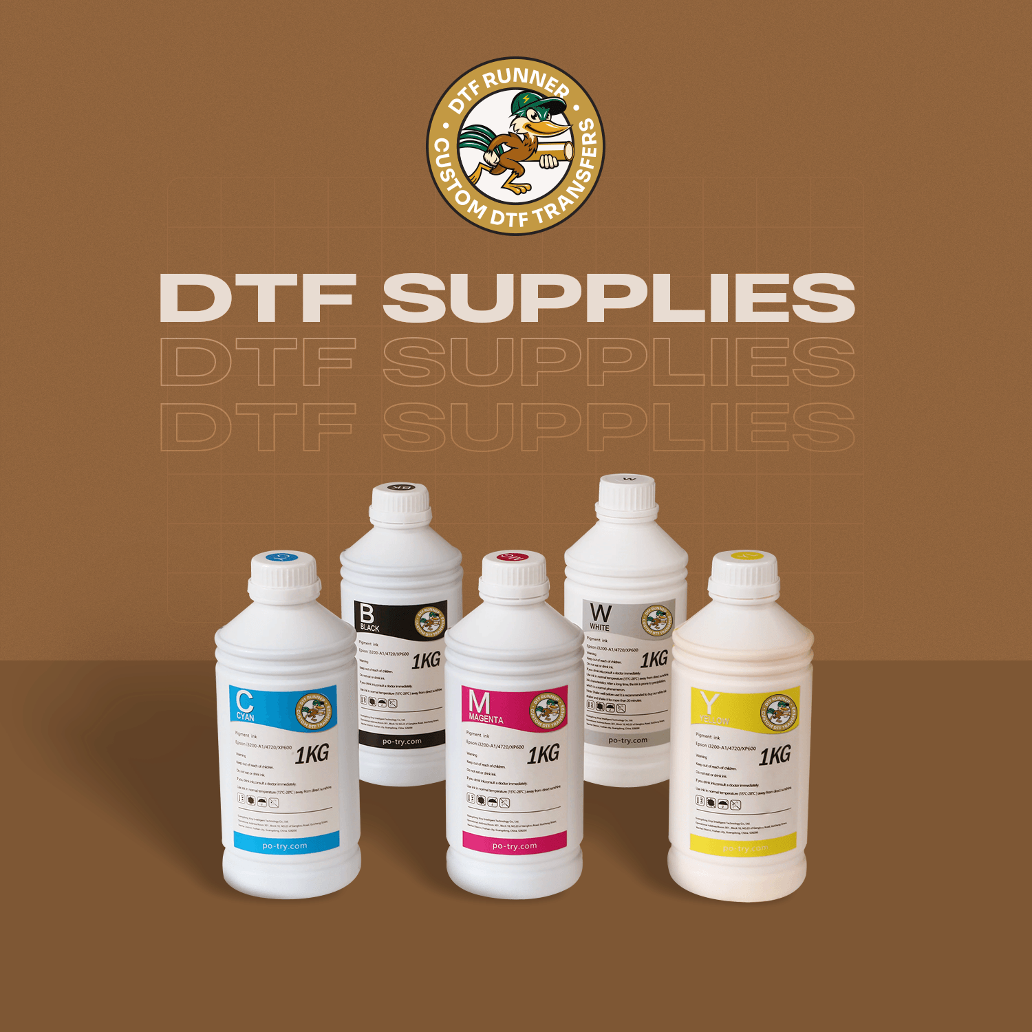 DTF RUNNER Premium DTF ink