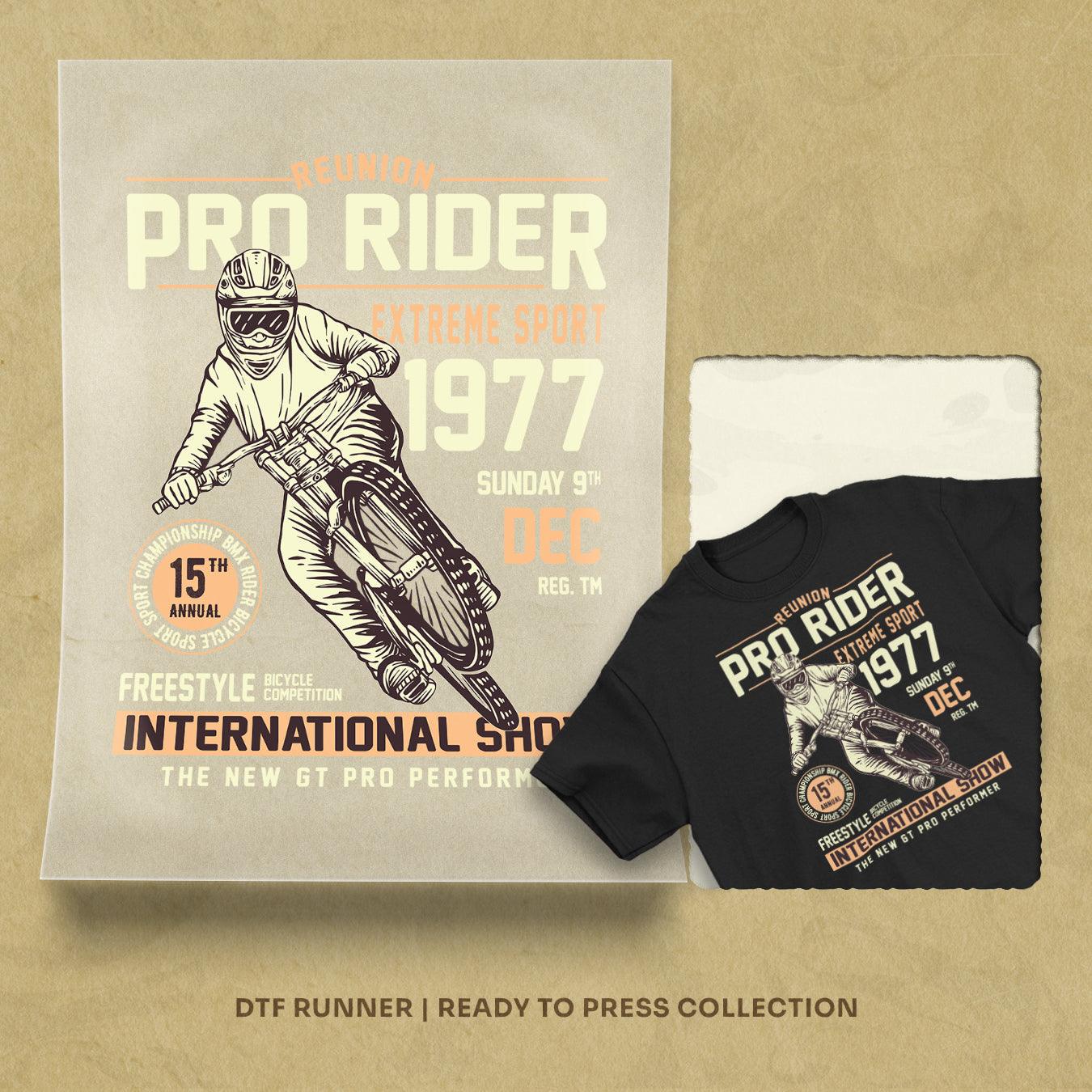 Pro Rider dtf transfer sheets