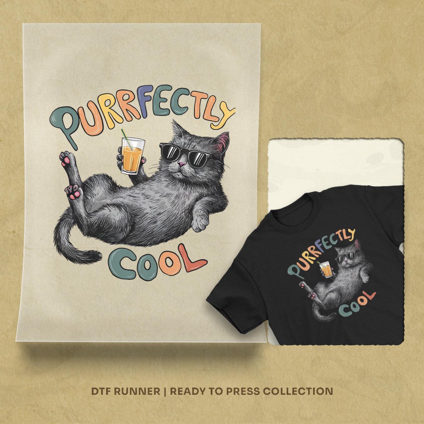 Purrfectly direct to film transfers