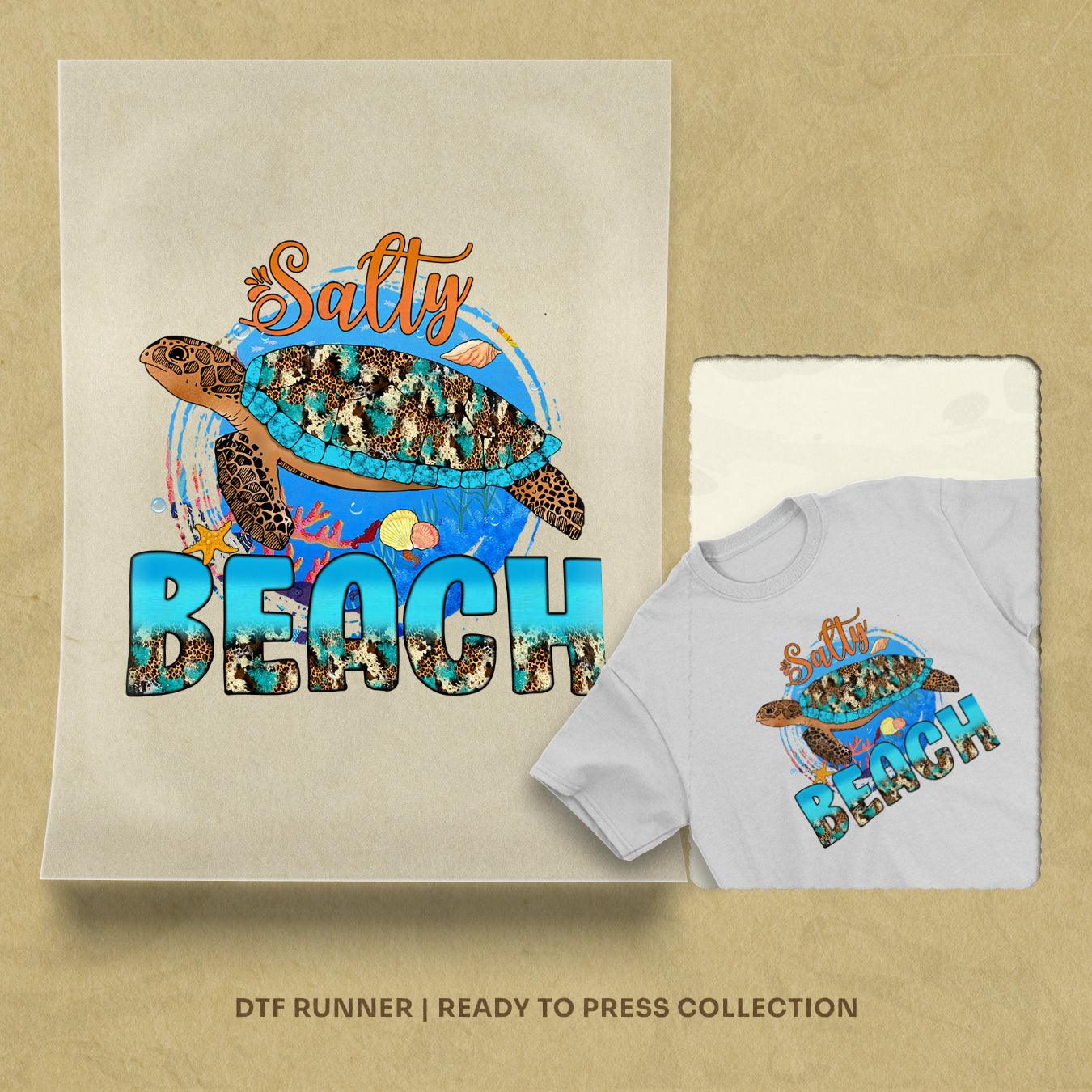 Salty Beach Dtf Heat Transfer