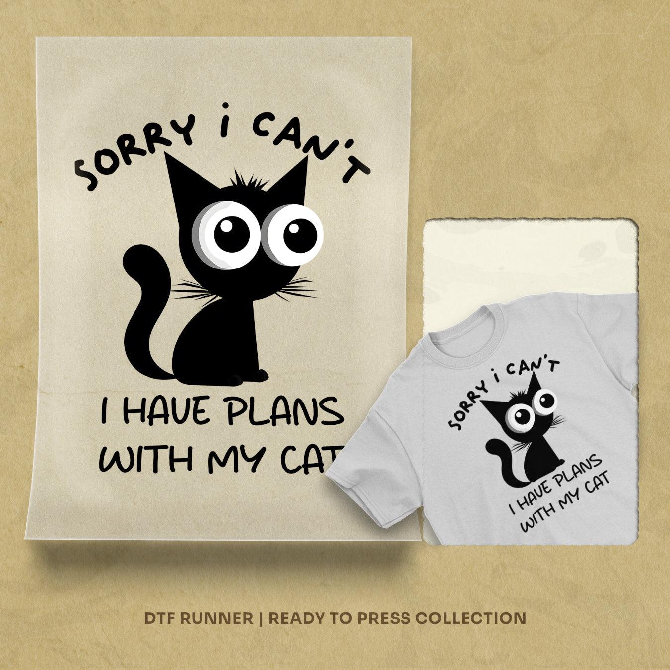 Sorry I Can't dtf transfer images