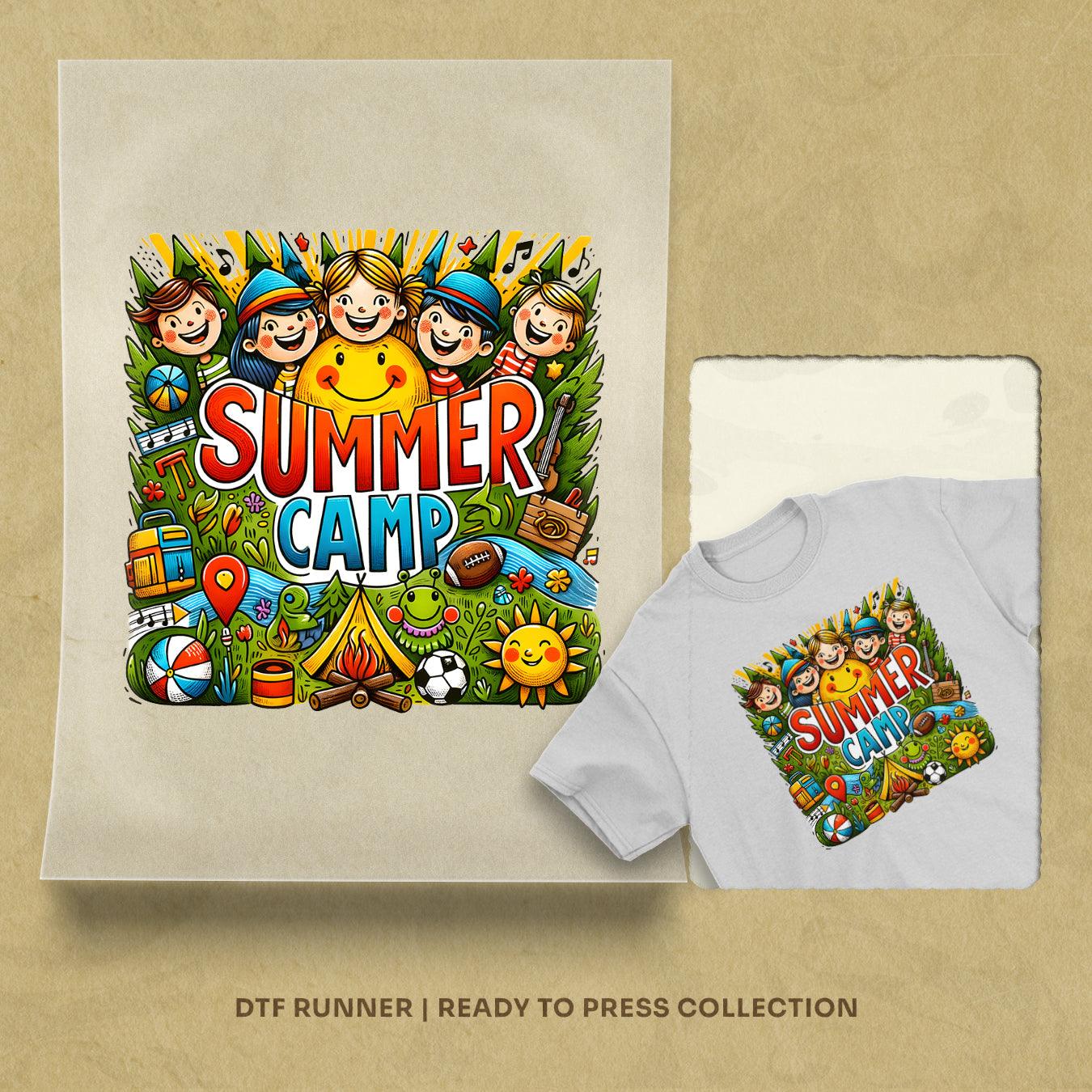 Summer Camp Dtf Transfer Prints