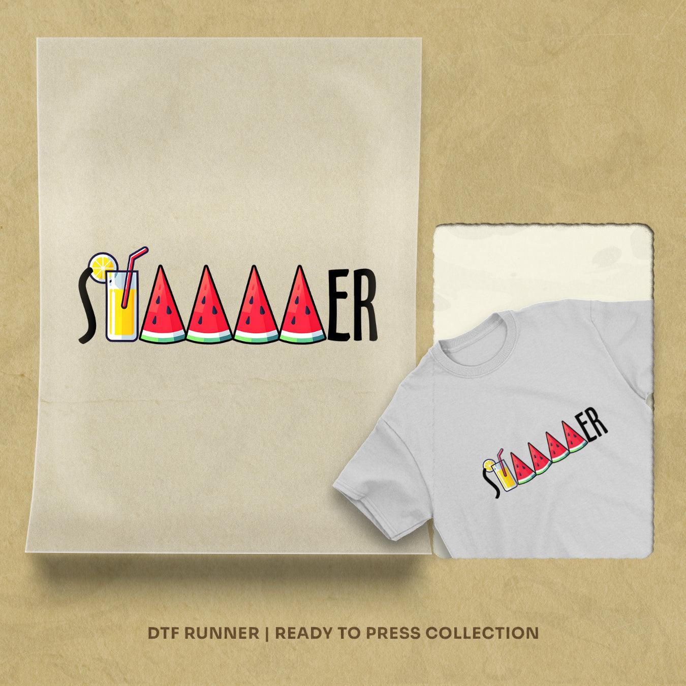 Summer Cartoon Clipart Cheap Dtf Transfers