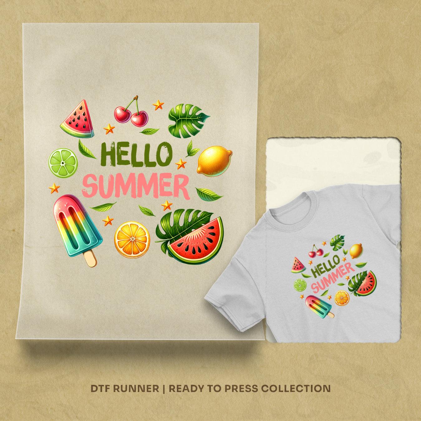 Watermelon Ice Cream Summer Cheap Dtf Transfers