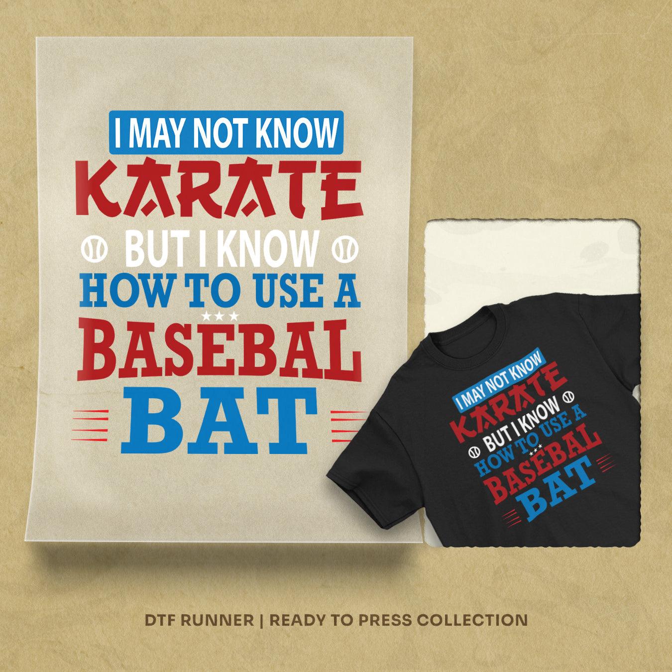 i may not know karate ready to press